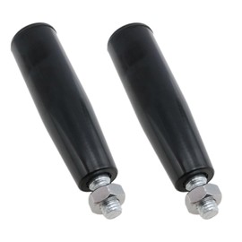 yukata Revolving Handle Lathe Hand Handles Marine Winch Trailer Jack Handles Crank Handwheel M10 Thread Handle with nut for Lathe, House Construction, Furniture Repair 2pcs