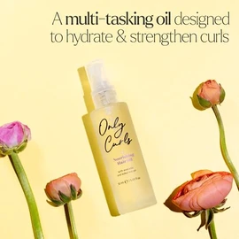 Only Curls Hair Oil, 50ml, Curly Hair Product, Lightweight & Conditioning Treatment, Hydrated, Frizz-Free Curls, Enhanced Shine & Moisture, For All Curly Hair Types
