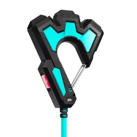 360 Electrical PowerHook 10 ft. 14/3 Ultra Heavy-Duty 3-Outlet Outdoor Extension Cord with Carabiner