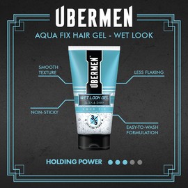 UBERMEN AQUA FIX HAIR GEL 150ML