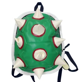 ZHYPFF Green Turtle Thorn Backpack Cosplay Costume Accessories Props Casual Laptop Backpack