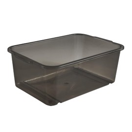 keeeper Wilma Storage Wall, Sturdy Plastic (PP), 4.5 L, 30 x 20 x 11 cm, Crystal Grey