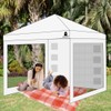 MordenApe Sidewalls for 10x10 Pop Up Canopy - Multi-Functional Combination