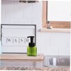 DOITOOL 3pcs Portable Pump Dispenser Multi-Function Empty Bottles for Toiletries