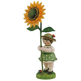 Blumenkind Mädchen mit Sonnenblume