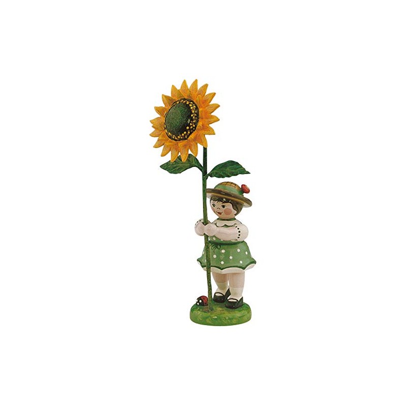 Blumenkind Mädchen mit Sonnenblume