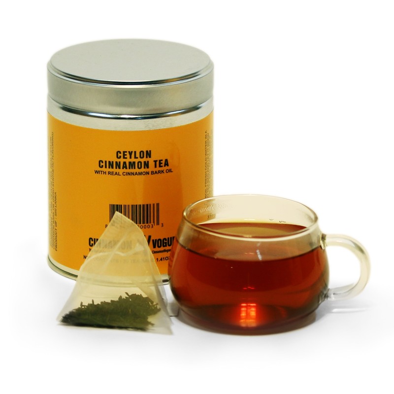 Cinnamon Tea - 100% Real Cinnamon, Premium Ceylon Tea, Zero