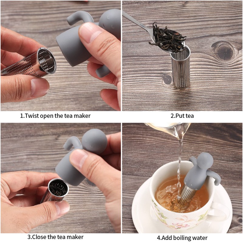 Pack of 2 Tea Strainer Tea Filter, Tea Strainer for