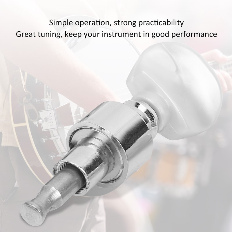 4Pcs Banjo Geared Machine Tuner Pearled Pegs Musical Instrument Accessories