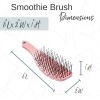 Calista Smoothie Hair Brush De-tangle Smooth Style Flexible Lightweight