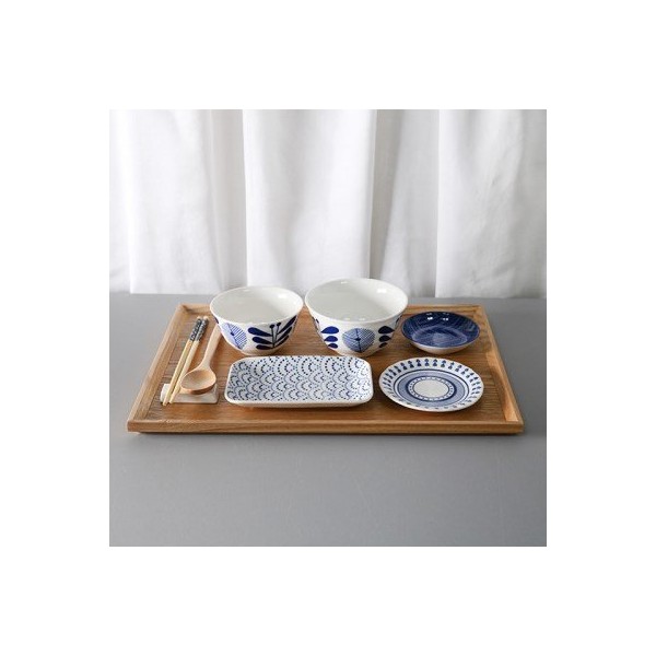 [Ten by Ten] Dinnerware set for one person per day,
