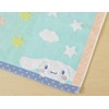 Uchino Sanrio Hyokkori Face Towel Handkerchief, Approx. 9.8 x 9.8