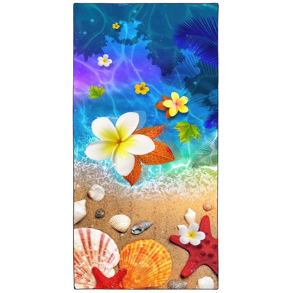 YISUMEI Microfibre Beach Towel XXL Beach Towel Lightweight Beach Towels