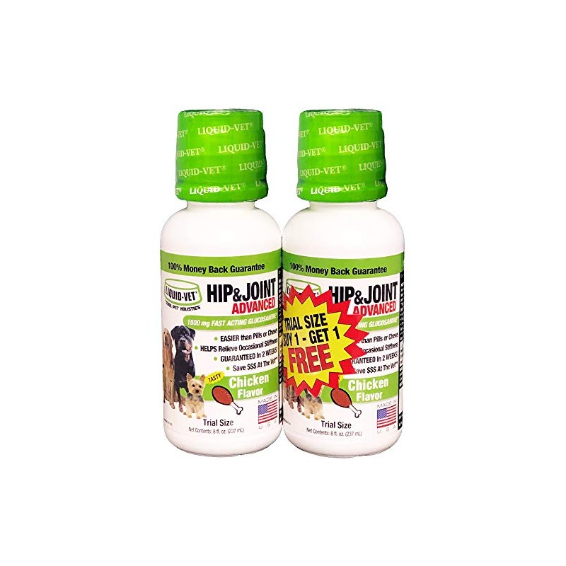 Liquid-Vet K9 Hip & Joint Advanced Formula, Chicken Flavor, 8