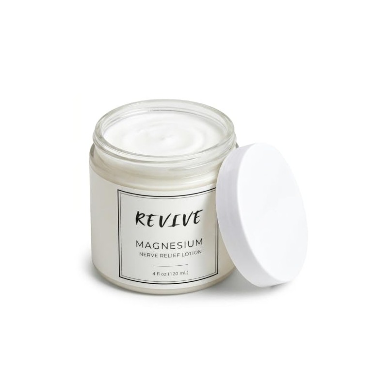 Nerve Relief Lotion, Magnesium Nerve Cream with Arnica Montana, Menthol,