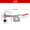 GH-201-B Toggle Clamp, 90 kg Capacity, Clamping Clamp, Horizontal Tensioner,