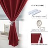 Sovtfides Cortinas Autoadhesivas, Cortinas Adheribles Persianas Opacas Cubiertas de Ventana
