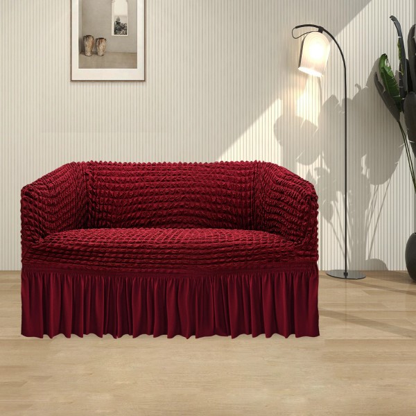 Unbranded Stretch Armchair Slipcover, Sofa Couch Cover w/Skirt High Elastic