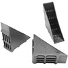 Triangle Corner Guards 40Pcs, Fit for 0.6 Inch Thickness, Plastic