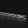 Germanium Bracelet, Magnetic Bracelet, Women's Pure Titanium (99.5%), Lightweight, Hypoallergenic,