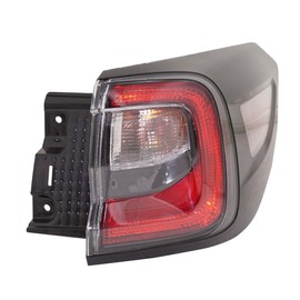 KarParts360 For Subaru Outback 2020 21 22 23 2024 Tail Light Passenger Side | CAPA | Outer Bulb Type | LED | Clear and Red Lens | Replacement For SU2805113 | 84201AN02B, 84201AN02A