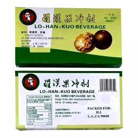 happy panda Lot 3 x Lo Han Kuo Beverage 3 box = 36 Small boxes (6 oz) each,New & Sealed Box