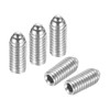 sourcing map Ball Point Set Screws, M5 x 10mm 304