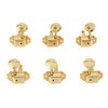 6 Pcs String Tuning Pegs 3L3R High Strength Metal Machine