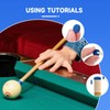 30PCS Billiard Pool Cue Tips Pool Cue Tips Replacement Kit