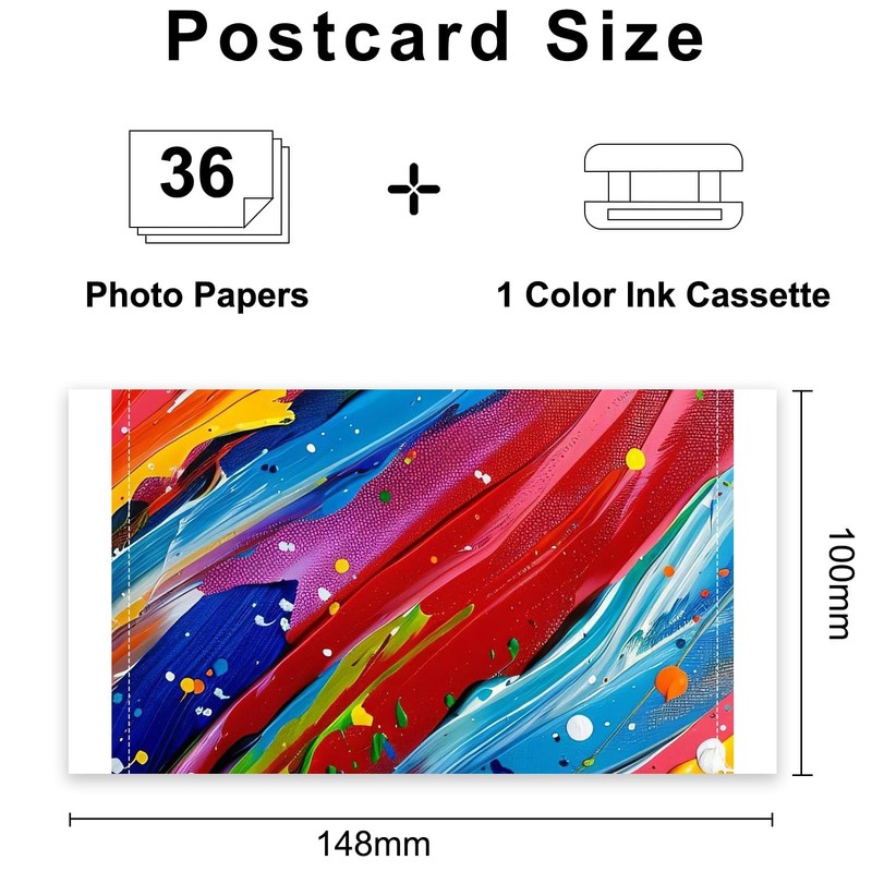 Compatible with Canon Selphy Series Ink and Paper, KP-36IP 1