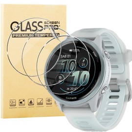 KUSINHOKA Pack of 3 Screen Protectors Compatible with Garmin Forerunner 570 42 mm, [Anti-Scratch] Soft TPU Screen Protector, Full Coverage HD Clear Anti-Fingerprint Film for Forerunner 570