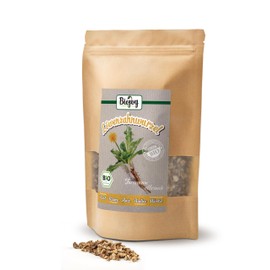 Biojoy BIO-Löwenzahn-Tee (500 g), Löwenzahnwurzel getrocknet und geschnitten, Dandelion Root (Taraxacum officinale)