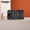Wrangler Wallet Wristlet for Women Aztec Clutch Long Purse Boho