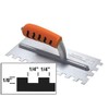 Kraft Tool ST403PF Square-Notch Trowel with ProForm Handle