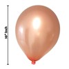10 Inch Plain Rose-Gold Latex Balloons for Party, Birthday, Wedding,