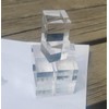 10 Pcs 3/4" x 3/4" x 3/4" Clear Acrylic Square