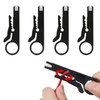 Wire Peeling Tool, Wire Stripper (4 Piece), Cutter, Coaxial Cable