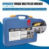 Fxsomgt Torque Multiplier Wrench Set 11PCS Heavy Duty Torque Wrench