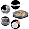 WADY 200 Pcs Food Covers Clear Elastic Food Storage Covers