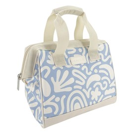 Sachi 'Style 34' Insulated Lunch Bag - Blue Squiggles