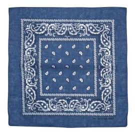 Topkids Accessories Paisley Bandanas Hair Bands Headbands Women Men Dogs Head Bands Festival Bike Accessories Face Masks Holiday Essentials Head Scarf (Denim Blue)
