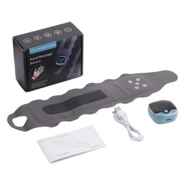 Cordless Hand Wrist Massager 3 Heat Levels, 5 Massage Modes, 9 Intensity levels
