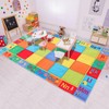 Coume Kids Classroom Rug 13 x 7.5 ft ABC Alphabet