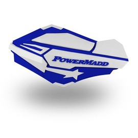 PowerMadd 34421 Blue/White Sentinel Handguard
