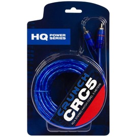 Crunch CRC5 RCA Cable 5.00 m [2 x RCA RCA Male to 2 x RCA RCA Male]