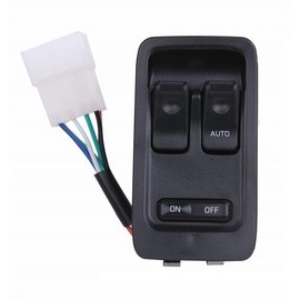 Mazda Power Window Switch 6 Pin RX-7 FD3S 1/2/3/4/5/6 Power Window Switch Replacement F100-66-350C Window Condition Window Cooler Cooling Window Air Conditioner Air Conditioning Cooling Zero Window