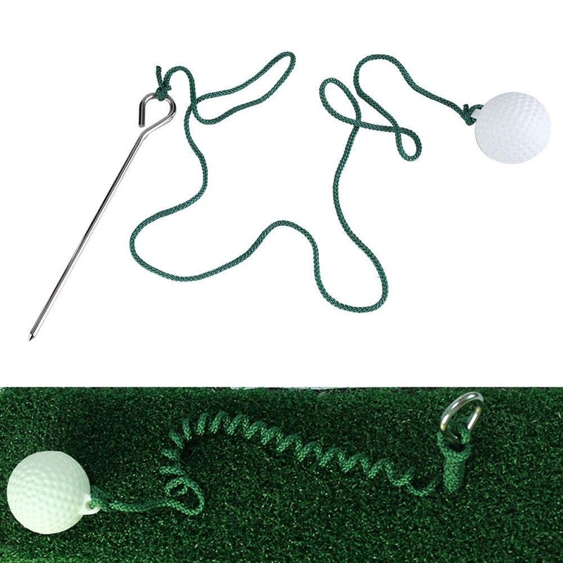 BTIHCEUOT Golf Practice Swing Fly Rope Ball for Outdoors Club