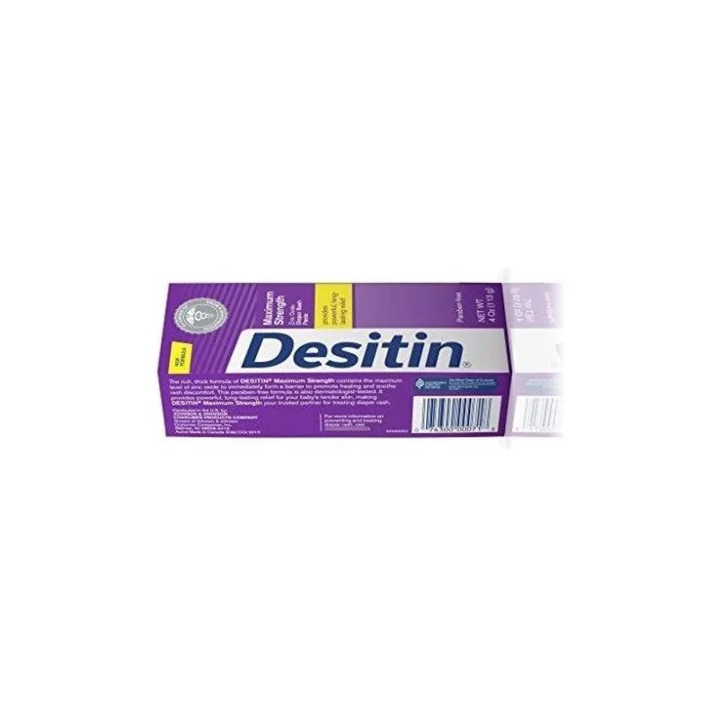 D-Desitin Crema Para Rozadura De Pañal Para Bebes 136g 4.8oz