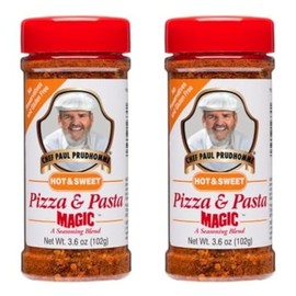 Chef Paul Prudhommes Magic Seasoning Blend Pizza & Pasta 3.6 oz (Pack of 2)