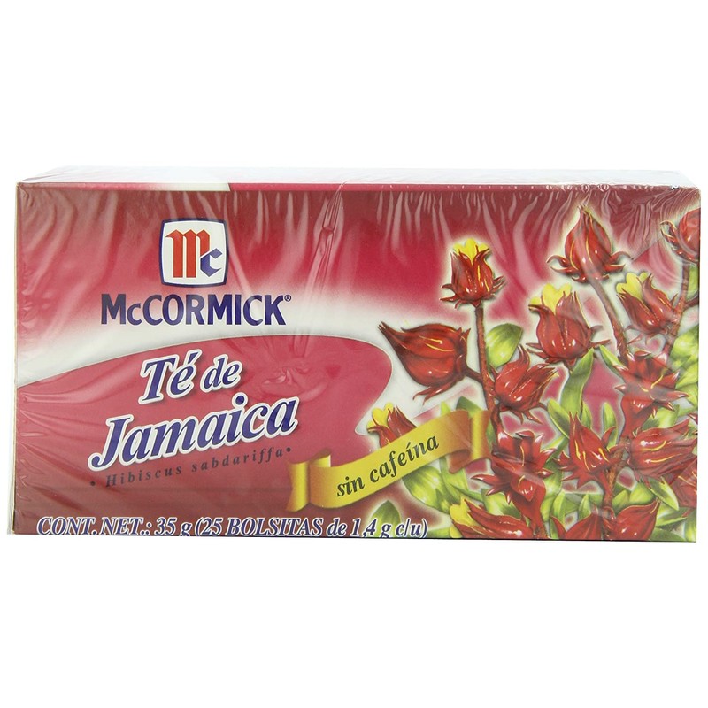 McCormick Jamaica, Hibiscus, 25-Count (Pack of 6)